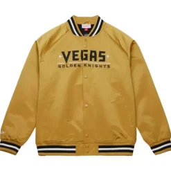 Lightweight Satin Jacket Current Logo Vegas Golden Knights