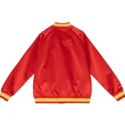 Lightweight Satin Jacket Calgary Flames