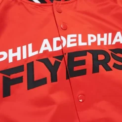 Lightweight Satin Jacket Current Logo Philadelphia Flyers