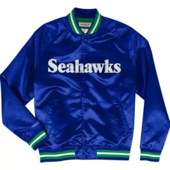 Lightweight Satin Jacket Seattle Seahawks