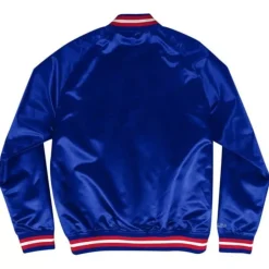 Lightweight Satin Jacket Philadelphia 76Ers