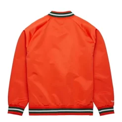 Lightweight Satin Jacket University Of Miami