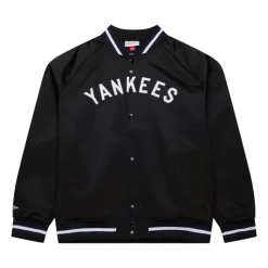 Lightweight Satin Jacket New York Yankees