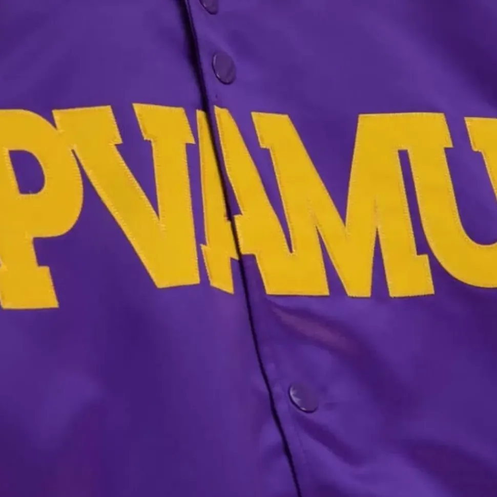 Lightweight Satin Jacket Prairie View A&M University