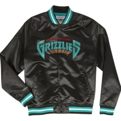 Lightweight Satin Jacket Vancouver Grizzlies