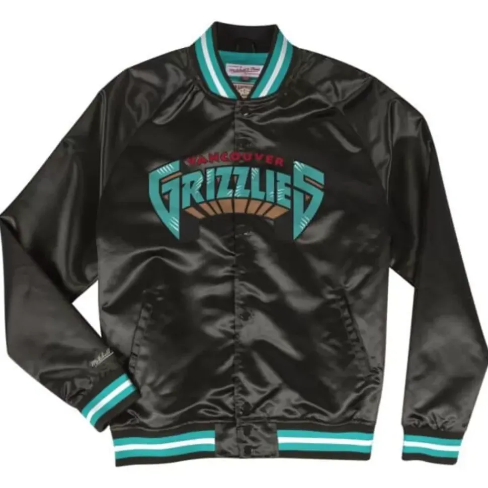 Lightweight Satin Jacket Vancouver Grizzlies
