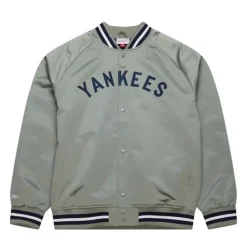 Lightweight Satin Jacket New York Yankees