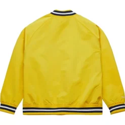 Lightweight Satin Jacket University Of Michigan