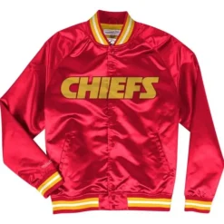 Lightweight Satin Jacket Kansas City Chiefs