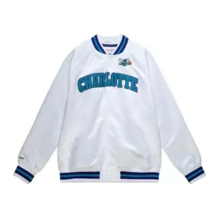 Lightweight Satin Jacket Charlotte Hornets