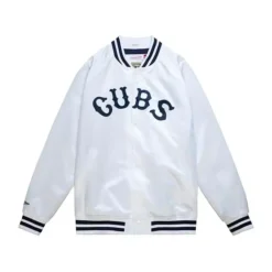 Lightweight Satin Jacket Chicago Cubs