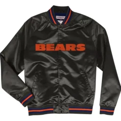 Lightweight Satin Jacket Chicago Bears