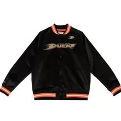 Lightweight Satin Jacket Anaheim Ducks