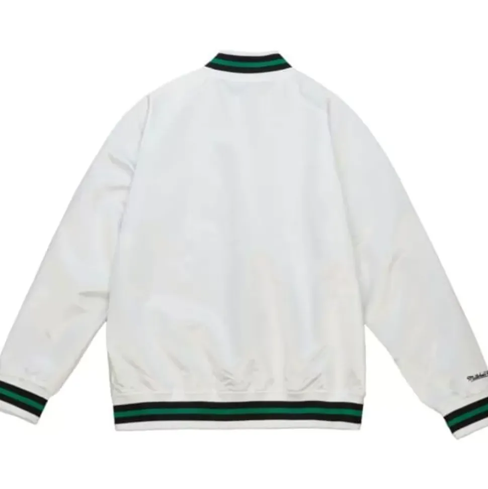 Lighweight Satin Jacket Boston Celtics