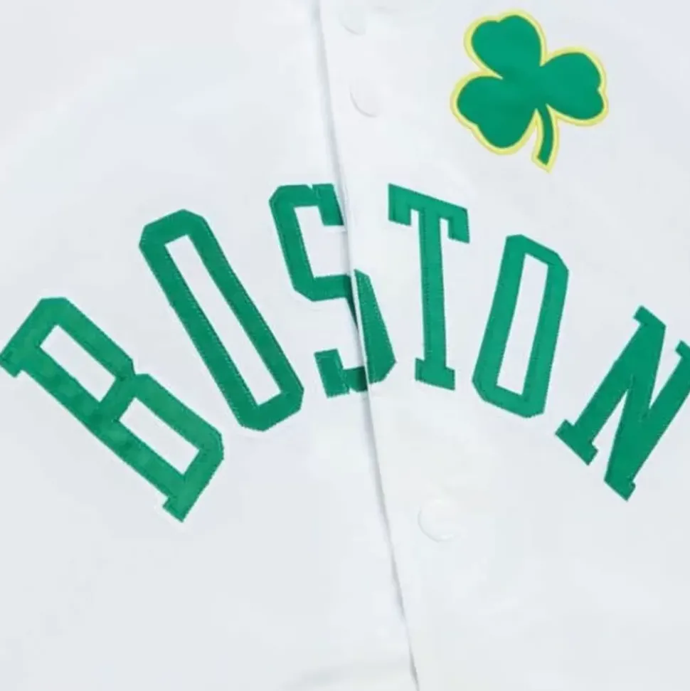 Lighweight Satin Jacket Boston Celtics