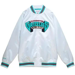 Lighweight Satin Jacket Vancouver Grizzlies