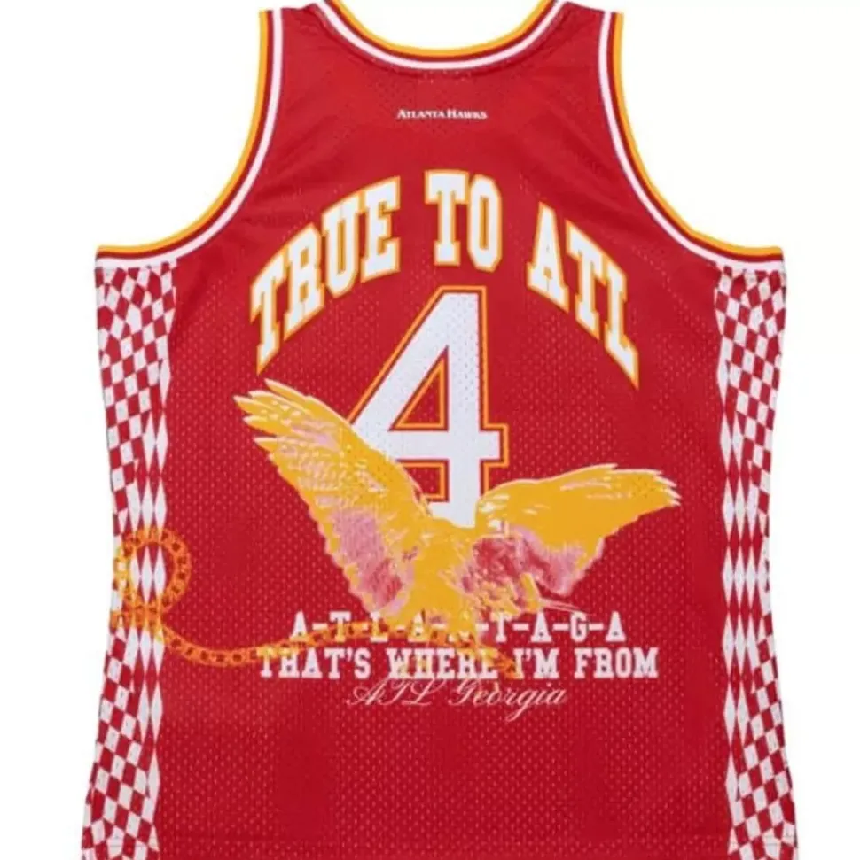 Lil Baby X Br Remix Swingman Atlanta Hawks Jersey