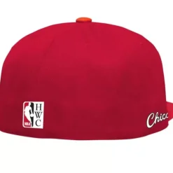 Logo History Fitted Hwc Chicago Bulls