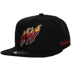 Logo History Fitted Hwc Miami Heat