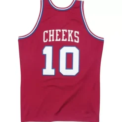 Maurice Cheeks 1982-83 Philadelphia 76Ers Road Authentic Jersey