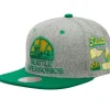 Melton Patch Snapback Hwc Seattle Supersonics