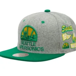 Melton Patch Snapback Hwc Seattle Supersonics
