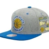 Melton Patch Snapback Hwc Golden State Warriors