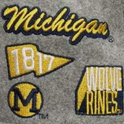 Melton Patch Snapback Ncaa University Of Michigan