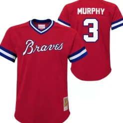 Mesh Bp Jersey Atlanta Braves 1980 Dale Murphy