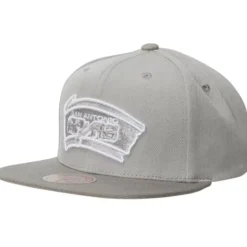 Metallic Grey Snapback Hwc San Antonio Spurs