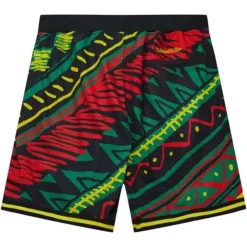 Mitchell & Ness Game Day Pattern Short