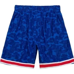 M&N X Bape New Jersey Nets Shorts