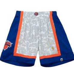 M&N X Bape New York Knicks Shorts