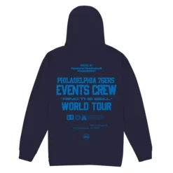 M&N X Br Crew Hoodie Philadelphia 76Ers