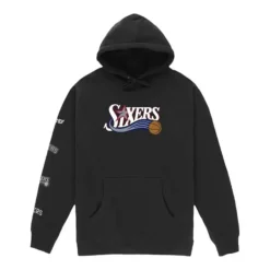 M&N X Br Logo Evolution Hoodie Philadelphia 76Ers