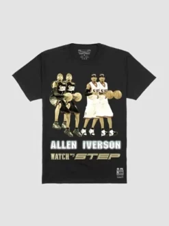 M&N X Br Watch My Step Tee Philadelphia 76Ers Allen Iverson
