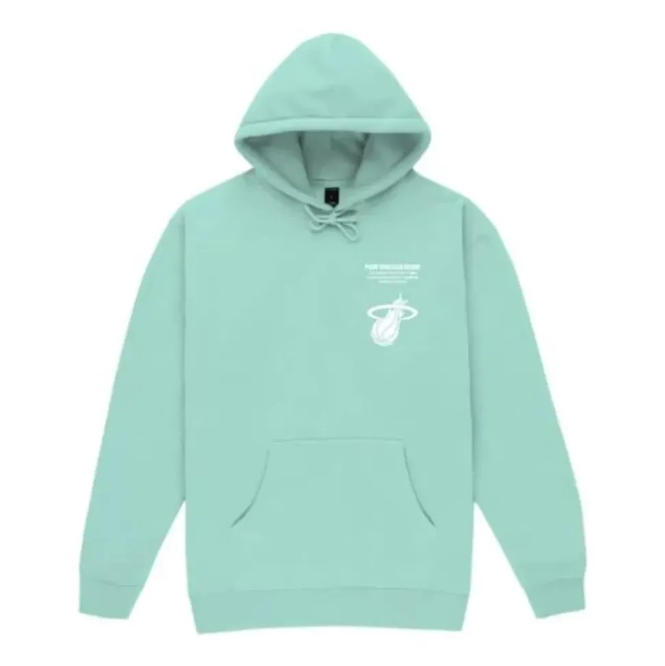 M&N X Br World Tour Crew Hoodie Miami Heat