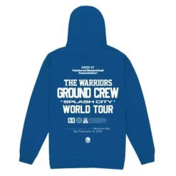 M&N X Br World Tour Crew Hoodie Golden State Warriors