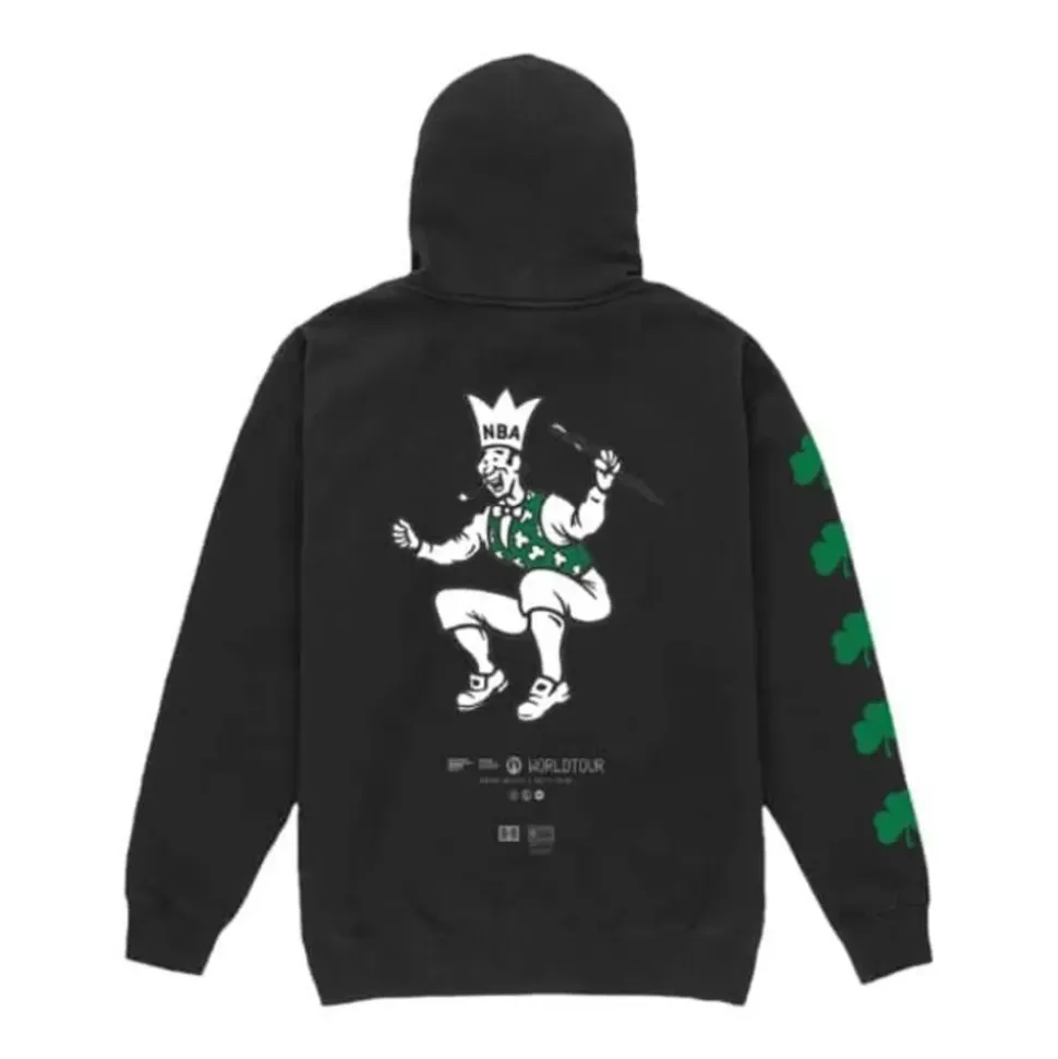 M&N X Br World Tour Logo Evolution Hoodie Boston Celtics