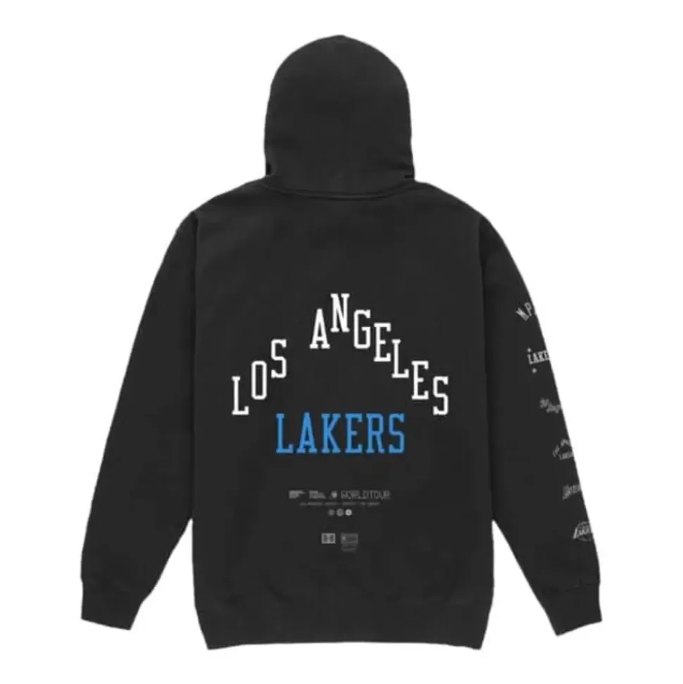 M&N X Br World Tour Logo Evolution Hoodie Los Angeles Lakers