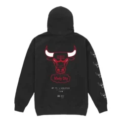 M&N X Br World Tour Logo Evolution Hoodie Chicago Bulls