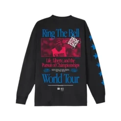 M&N X Br World Tour Long Sleeve Philadelphia 76Ers
