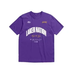 M&N X Br World Tour T-Shirt Los Angeles Lakers