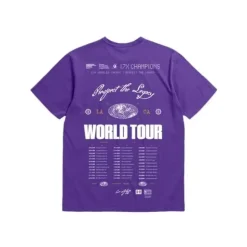 M&N X Br World Tour T-Shirt Los Angeles Lakers