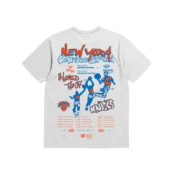 M&N X Br World Tour T-Shirt New York Knicks