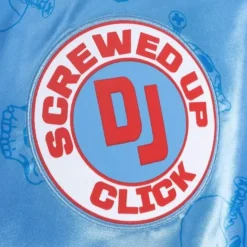 M&N X Dj Screw Lt Satin Jacket