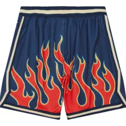 M&N X Jfg Flame Shorts Chicago Cubs
