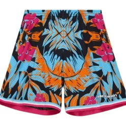 M&N X Mclaren Miami Grand Prix Sublimated Mesh Shorts