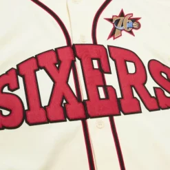 M&N X Melody Ehsani Baseball Jersey Philadelphia 76Ers