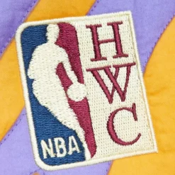 M&N X Melody Ehsani Puffer Shirt Los Angeles Lakers